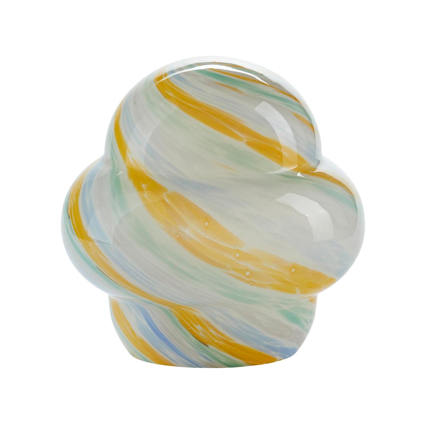 Stribet bordlampe - Flerfarvet