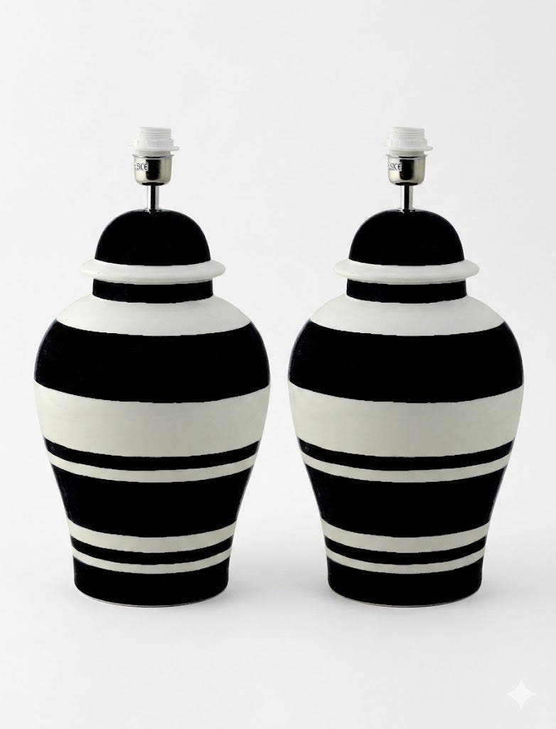 Lampfot Ming Royal Black par – 2/3-pack