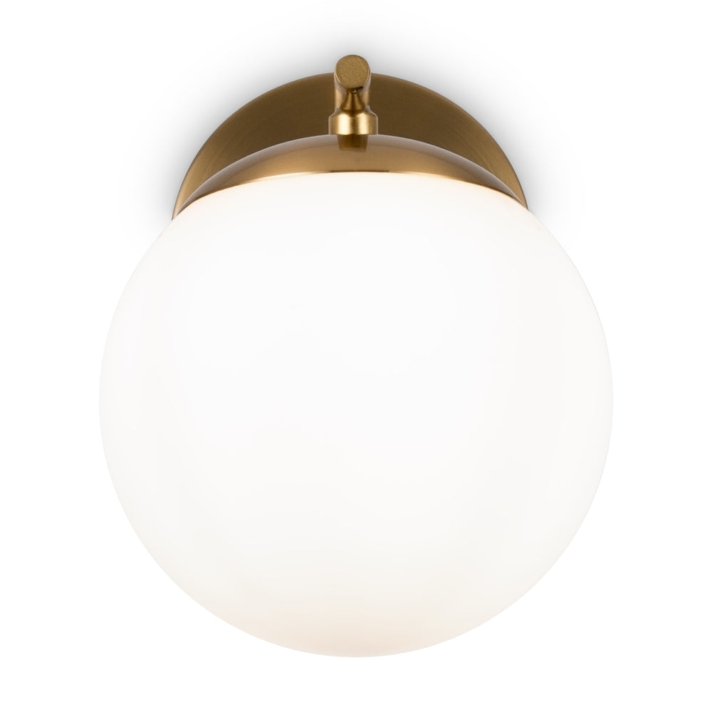 Bolla loftslampe i messing