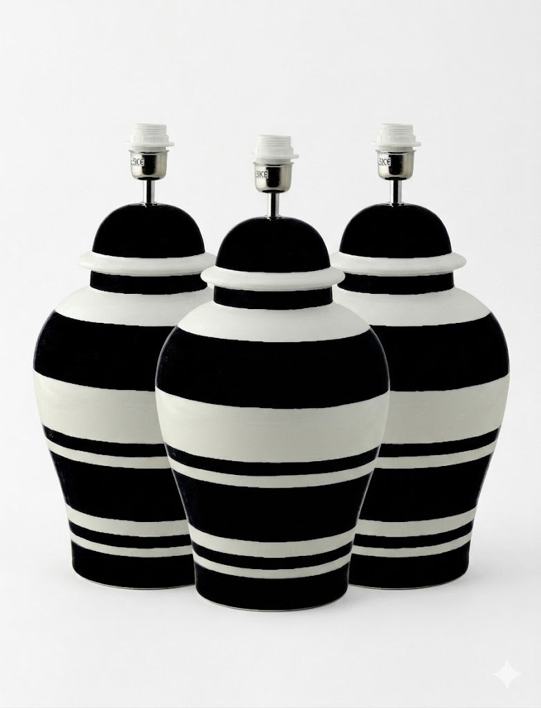 Lampfot Ming Royal Black par – 2/3-pack