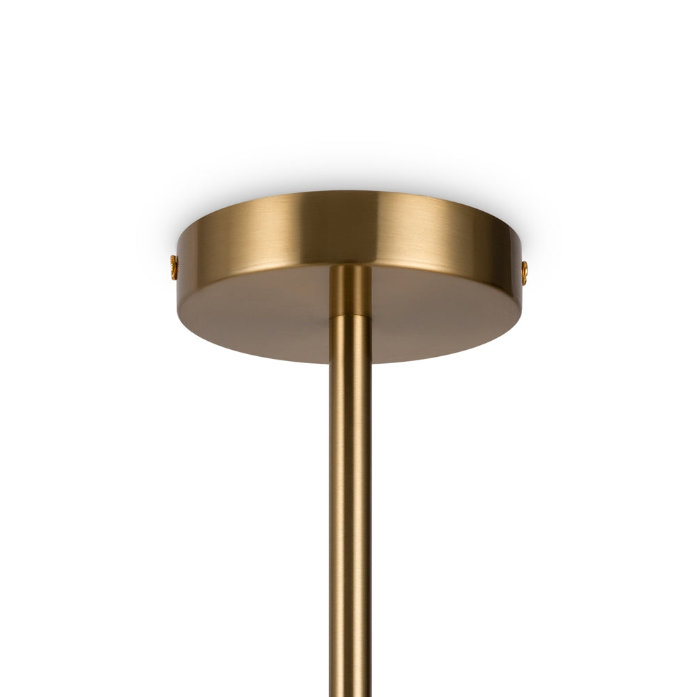 Bolla loftslampe i messing