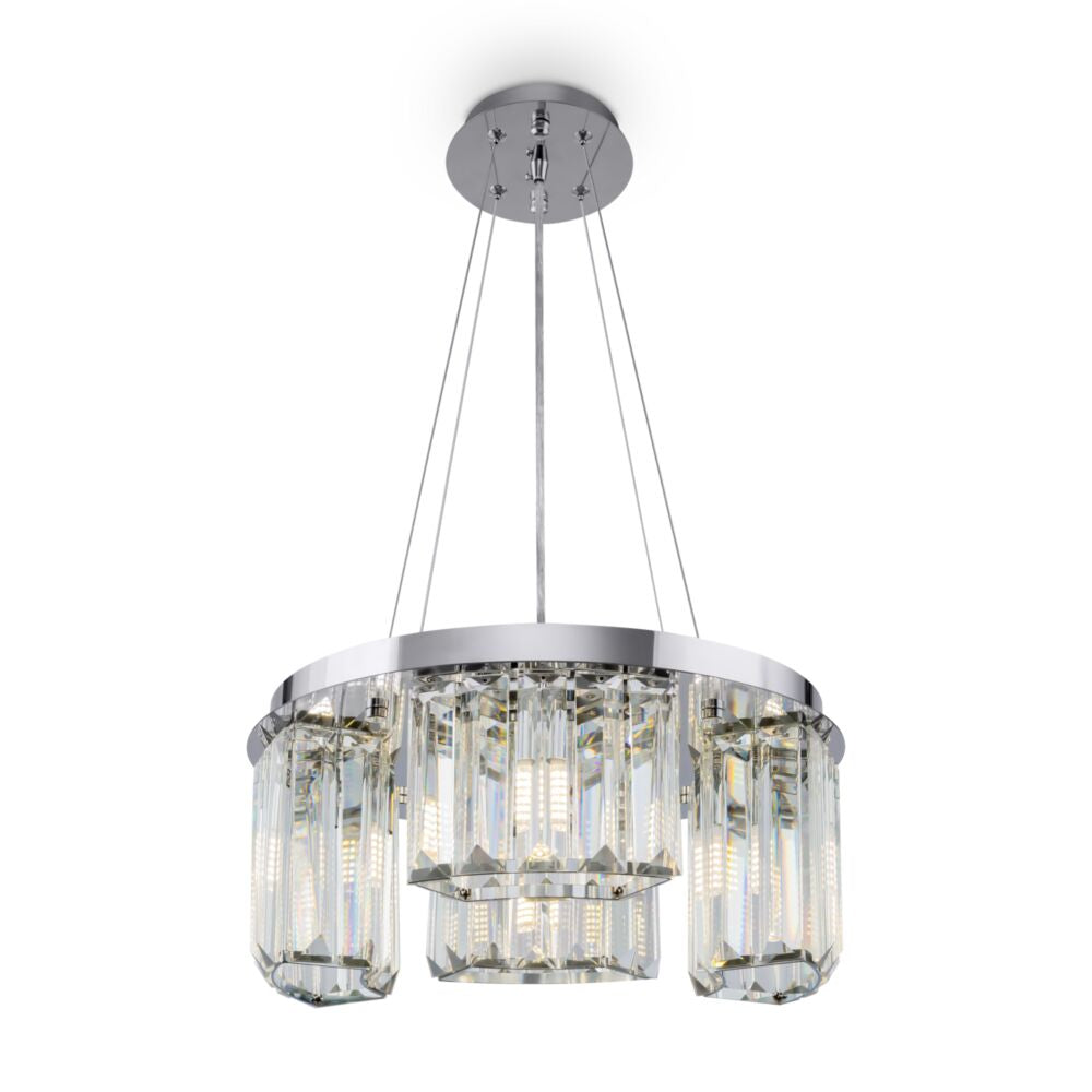 Colline loftslampe krom