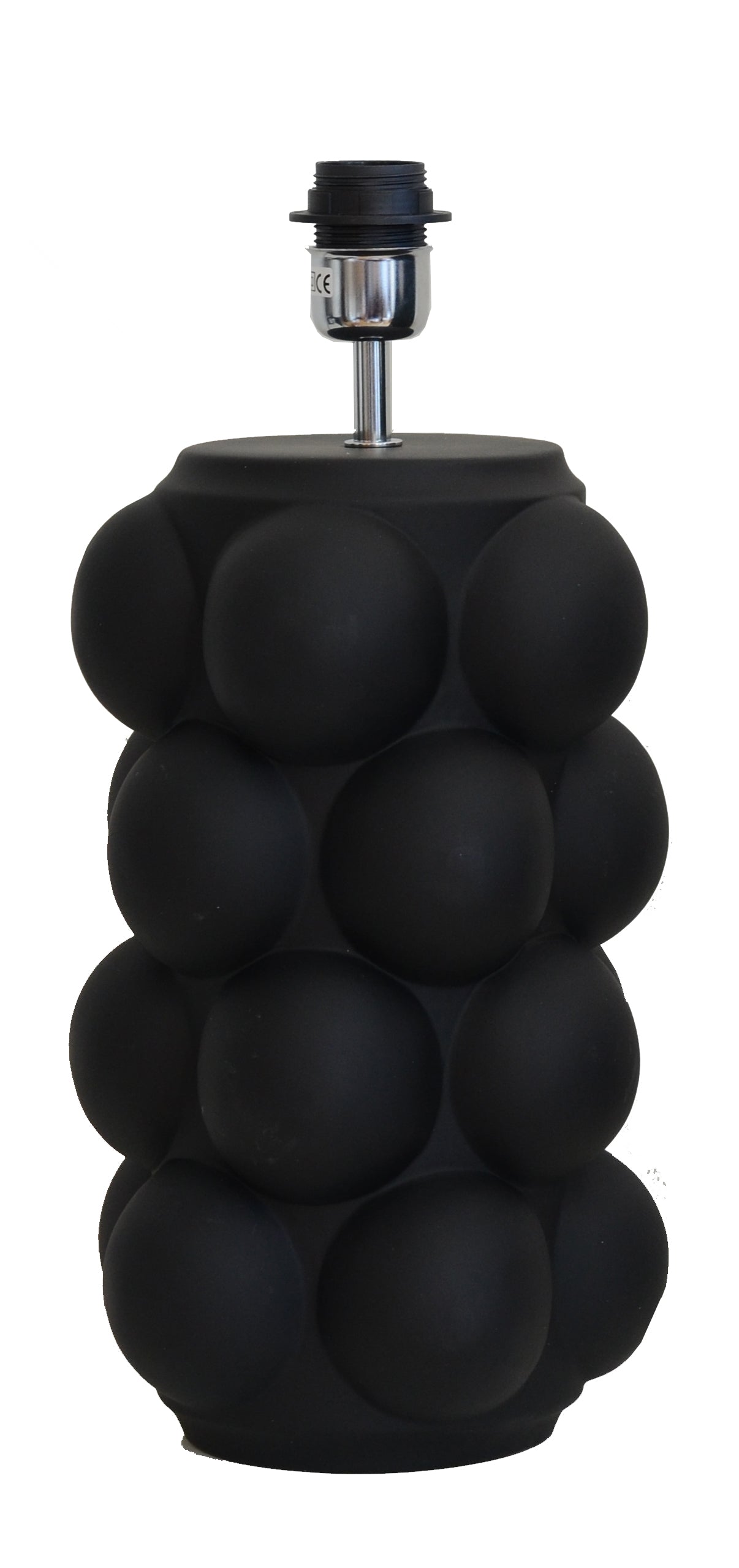 BUBBELS LAMPFOT XL BLACK MATTED