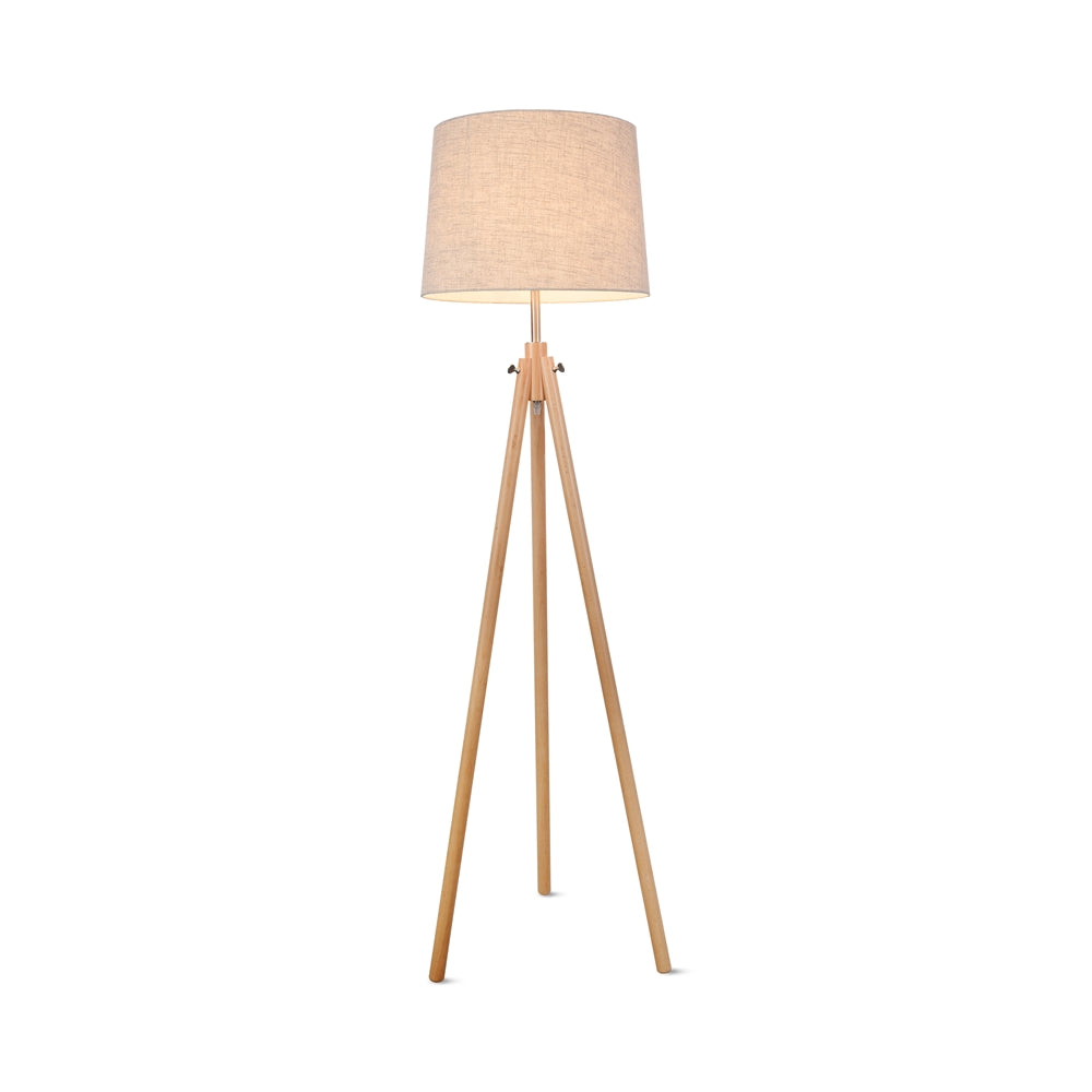 Calvin golvlampa trä