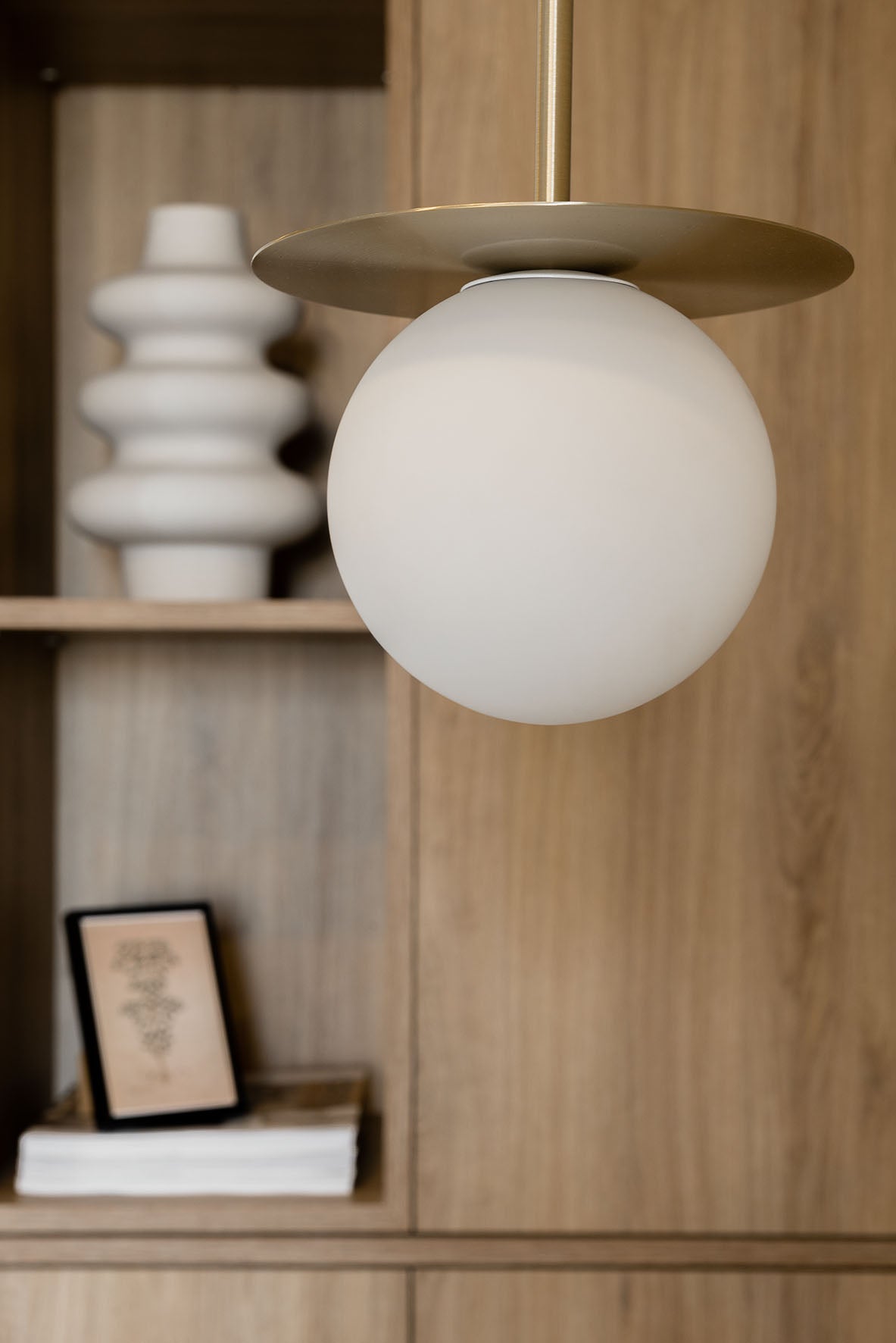 Borra B loftslampe - messing