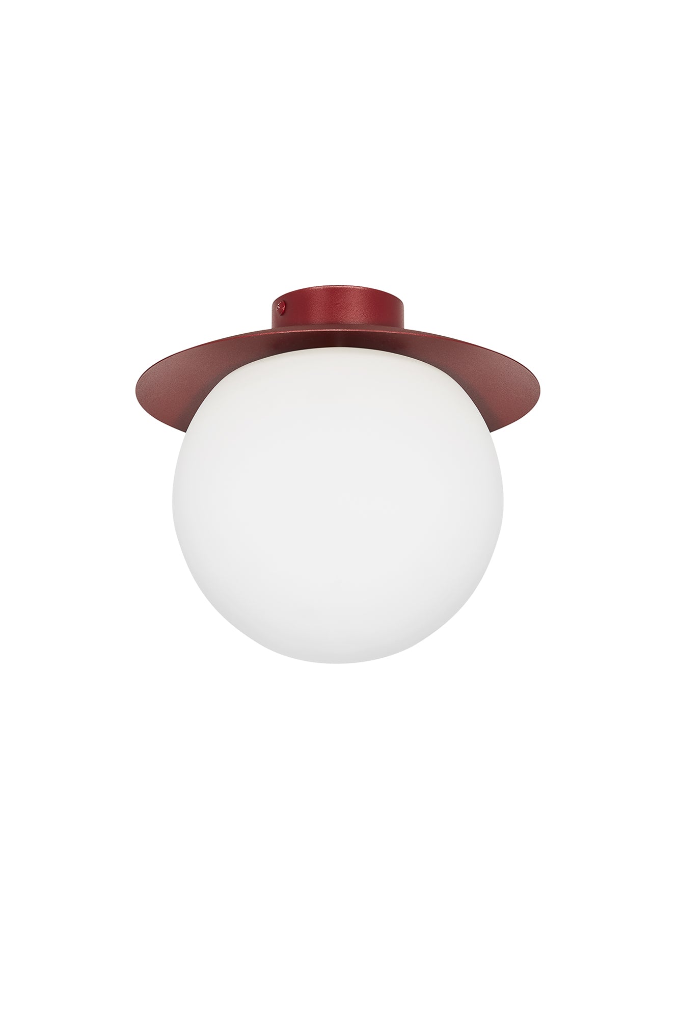 Kuul C loftslampe Rød