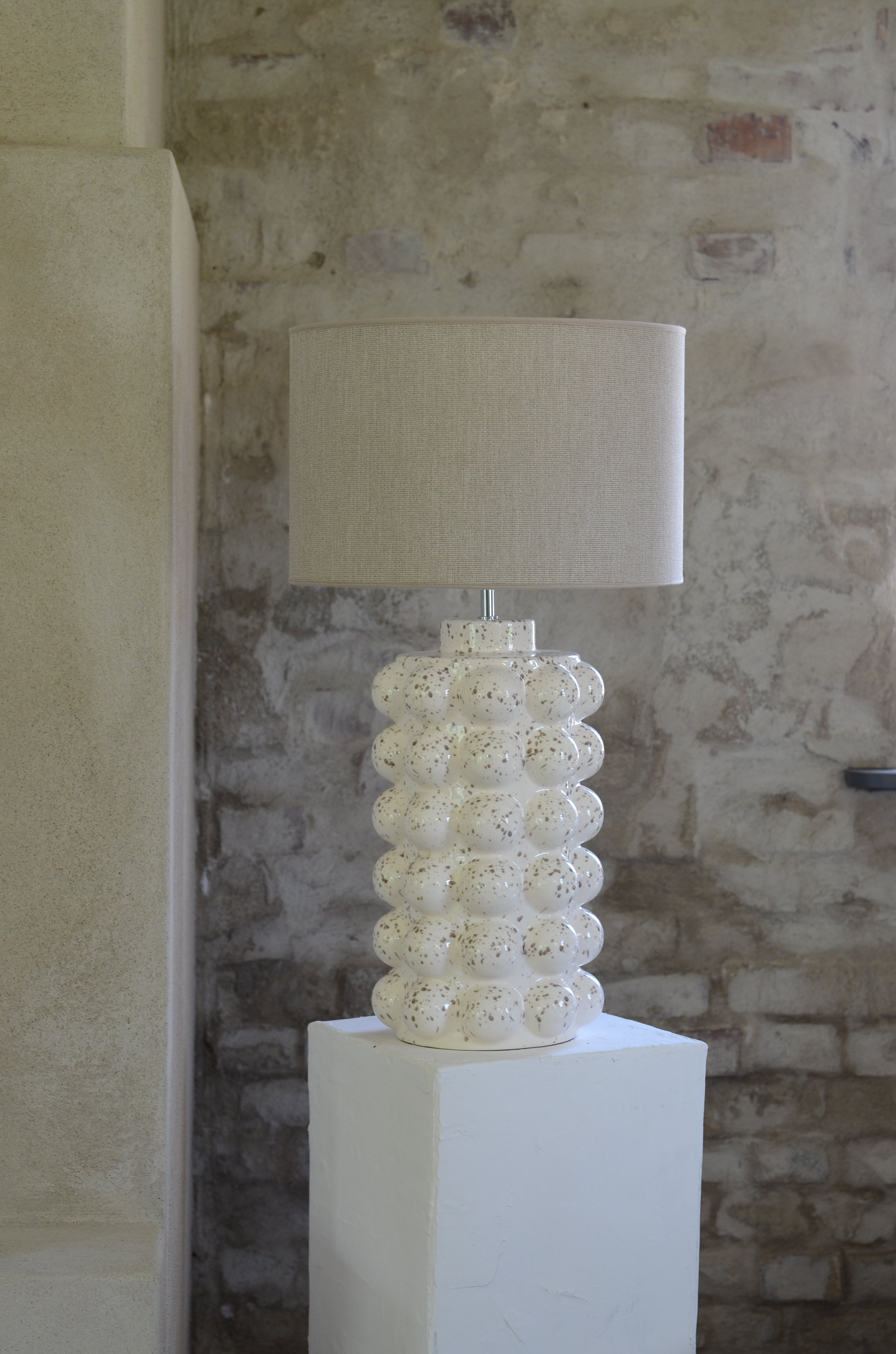 BUBBELS LAMPFOT L STRACCIATELLA - stor