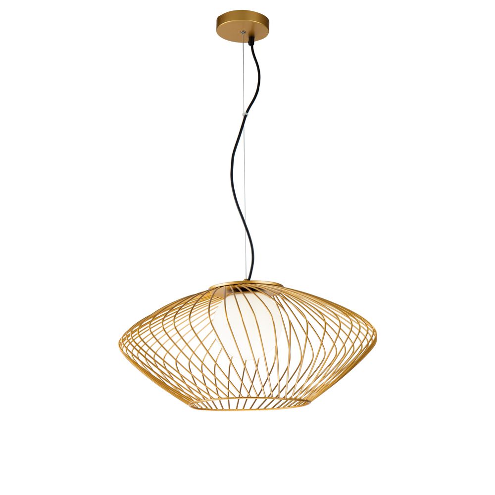 Plec taklampa guld/mässing