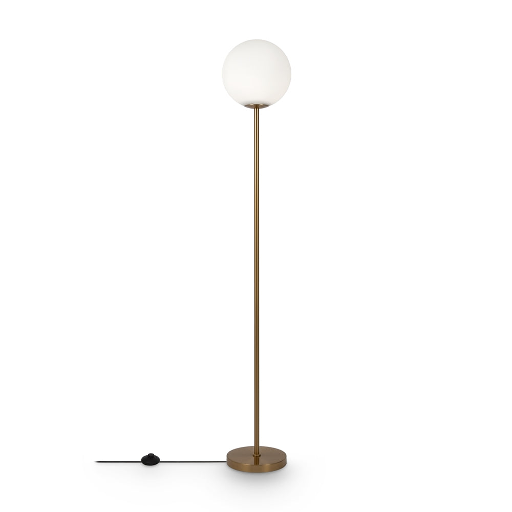 Ring Golvlampa Mässing