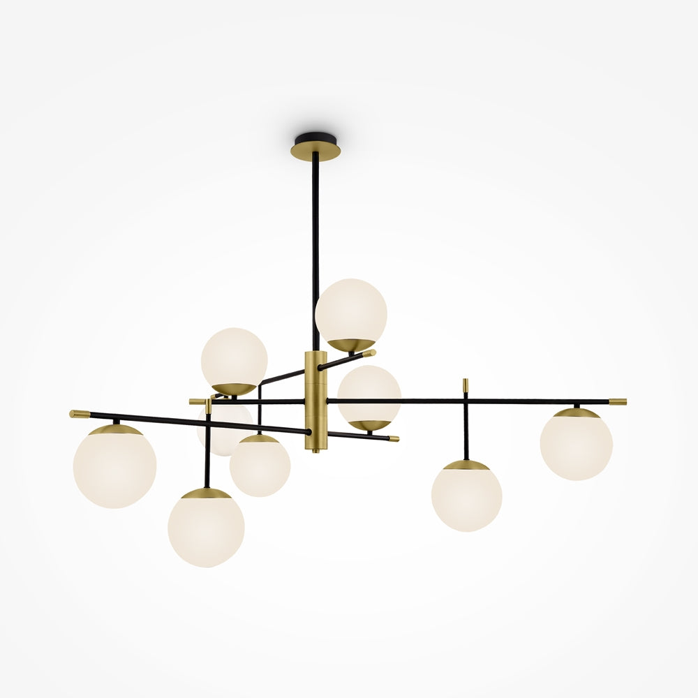 Nostalgi Loftslampe Messing sort