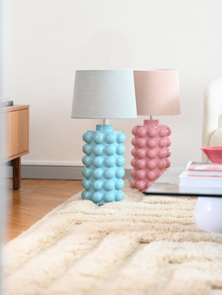Lampfot Bubbels L Soft Petrol