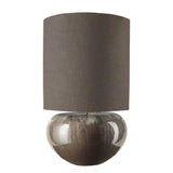 Ena Enamelled Lamp TAUPE w. Shade