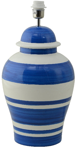Lampfot Ming Royal Blue Stripe