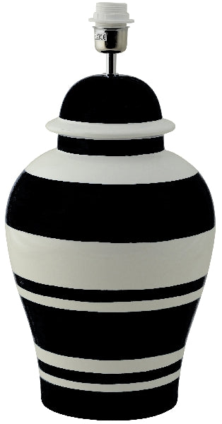 Lampfot Ming Royal Black Stripe