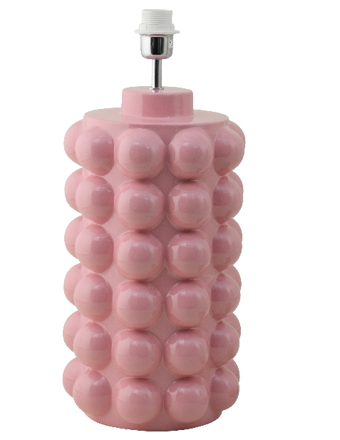 Lampfot Bubbels Rosa L Dimrosa