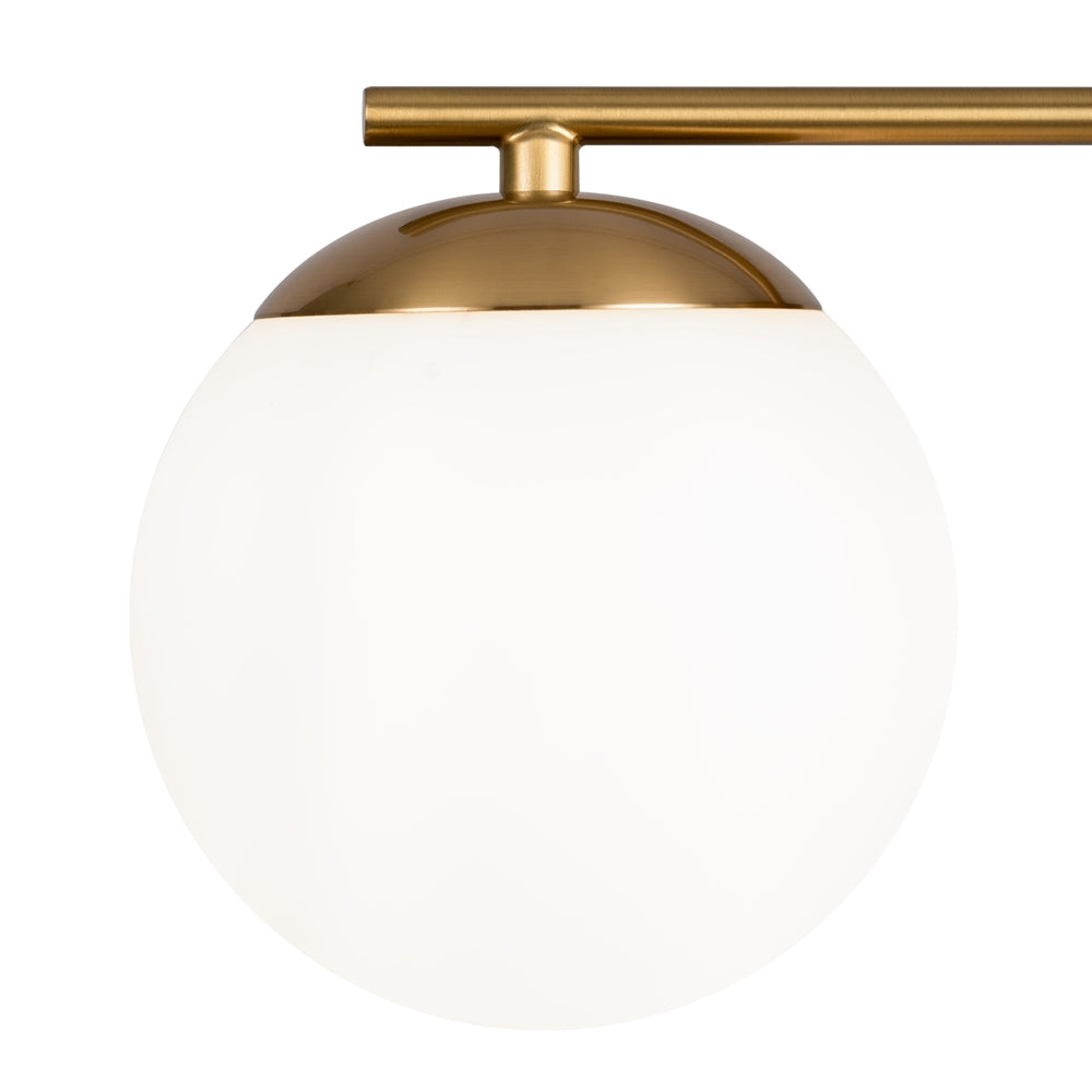 Bolla loftslampe i messing
