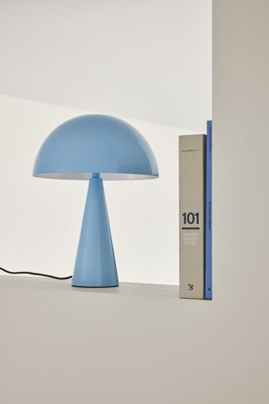 Mush bordslampa Mini Light blue