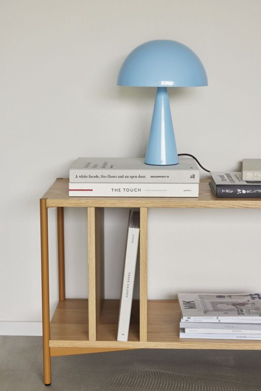 Mush bordslampa Mini Light blue