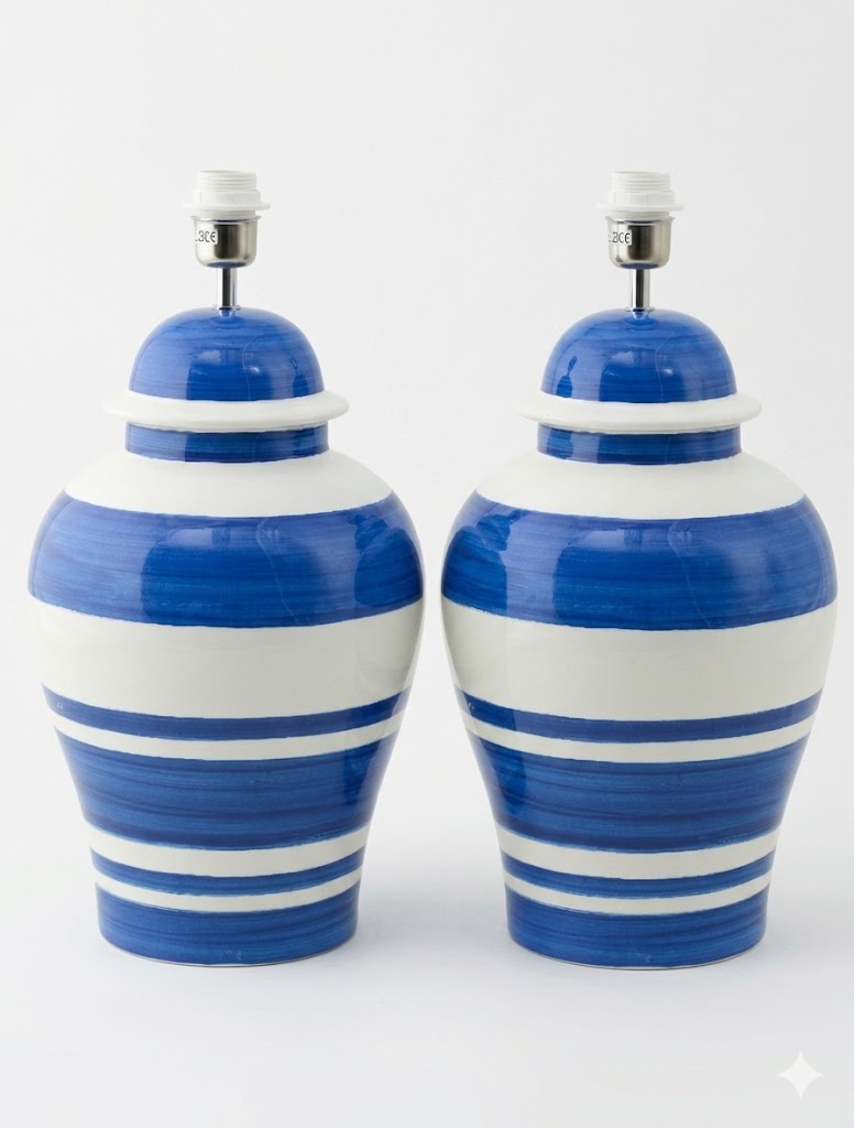 Lampfot Ming Royal Blue par – 2/3-pack