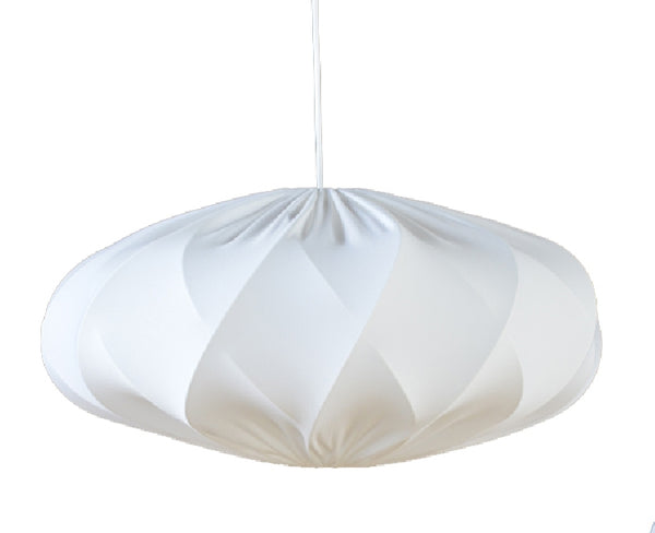 TWISTER LAMPSKÄRM ELIPS VIT LITEN