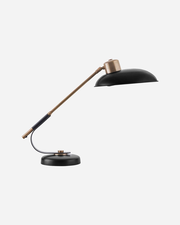 Bordslampa, Art Deco - Svart