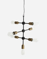 Lampa, Molecular, Svart/Mässing