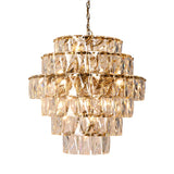 Chloe Crystal Chandelier - L - CLEAR