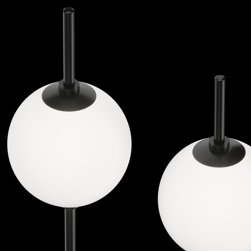 Sense golvlampa svart