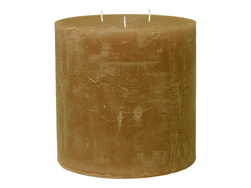 Rustic candle AMBER