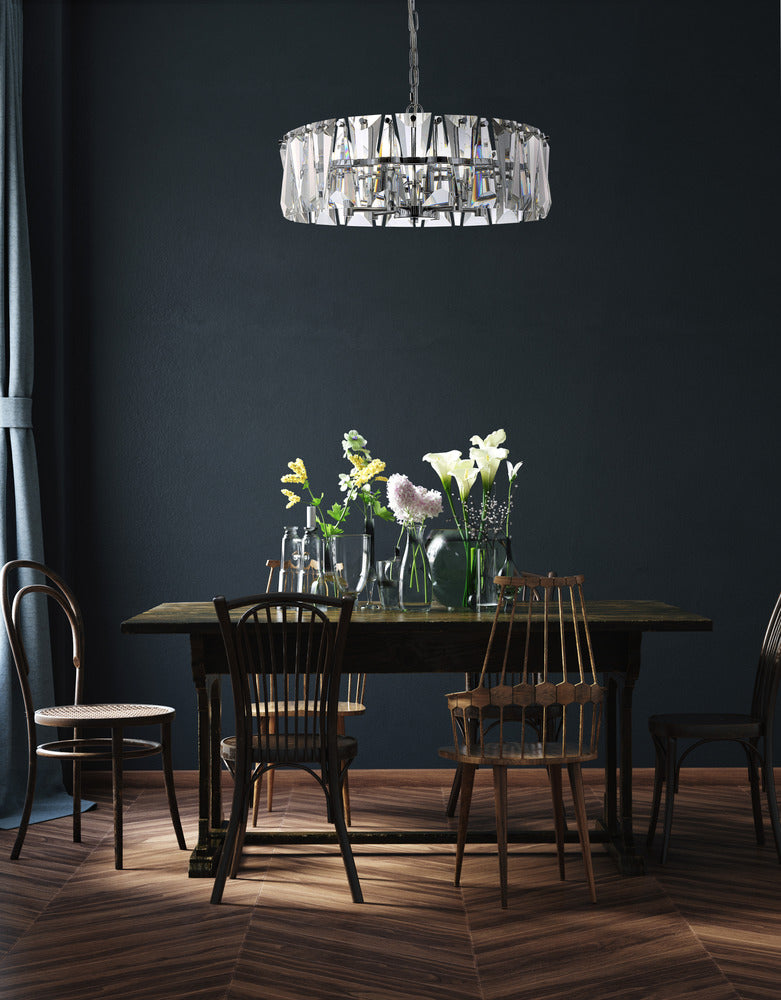 Puntes taklampa krom liten