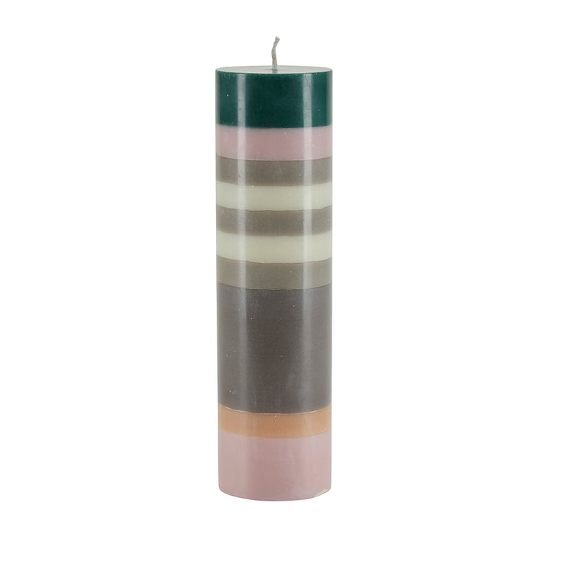 Candles - DARK GREEN, WHITE, GREY, ROSE *5 PACK*