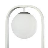 Avola bordslampa vit silver