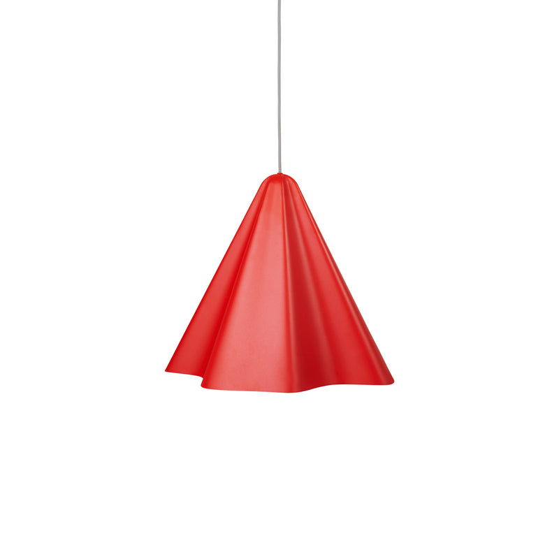 Skirt Pendant Lamp röd stor