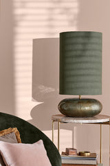 Senna Enamel bordslampa w. shade - ARMY