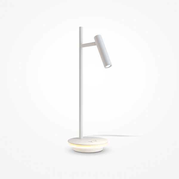 Estudo bordslampa vit