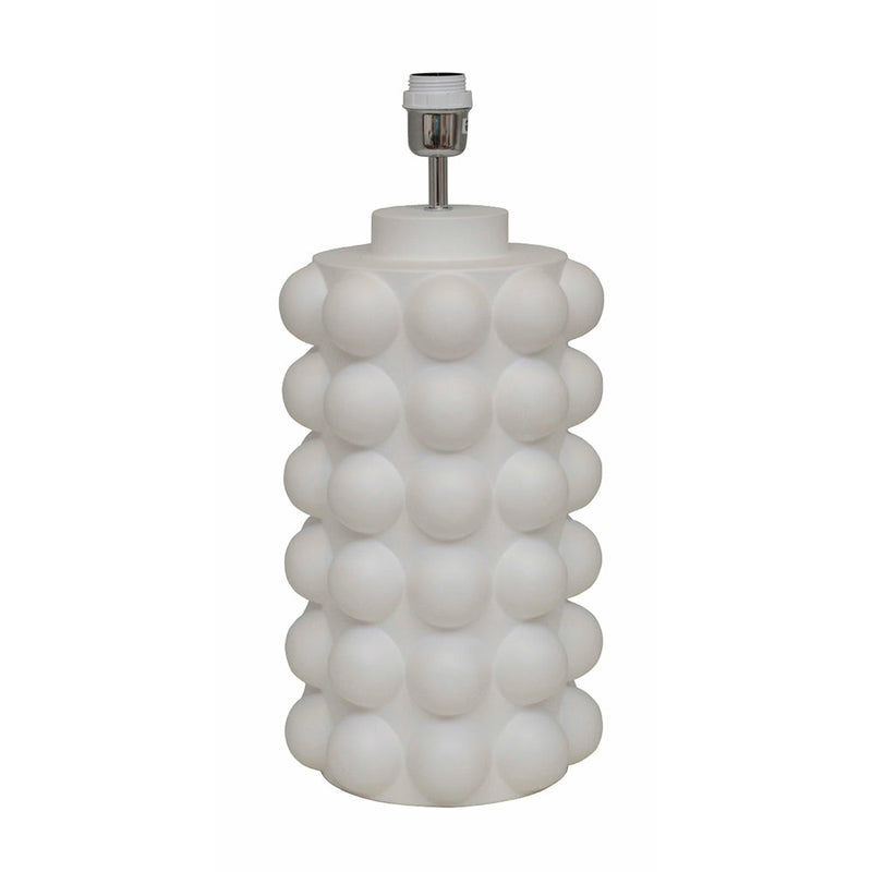 BUBBELS LAMPFOT WHITE - stor