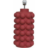 BUBBELS LAMPFOT WELCOMING RED - stor