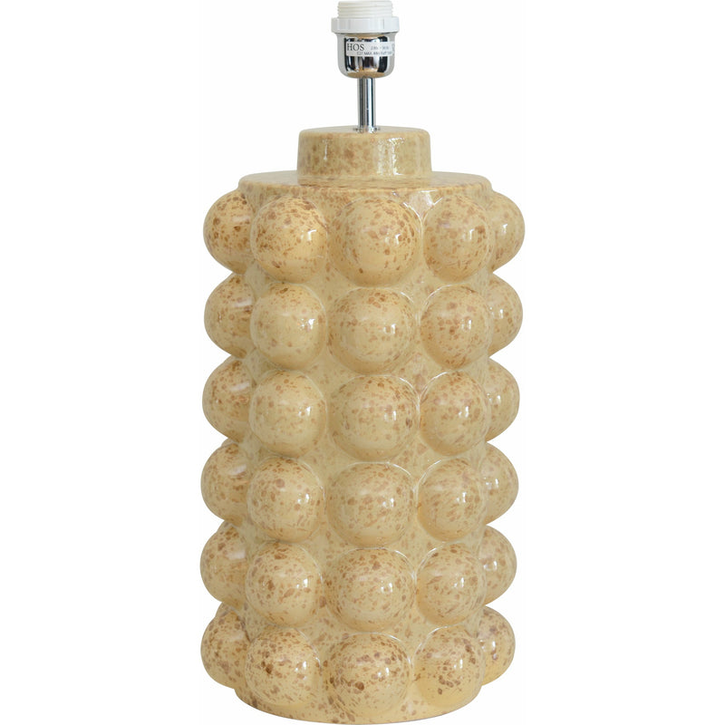 BUBBELS LAMPFOT L CARAMEL - stor