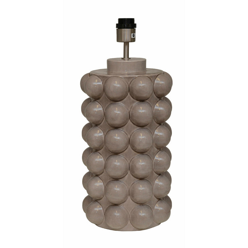 BUBBELS LAMPFOT BROOKEN GREY - stor
