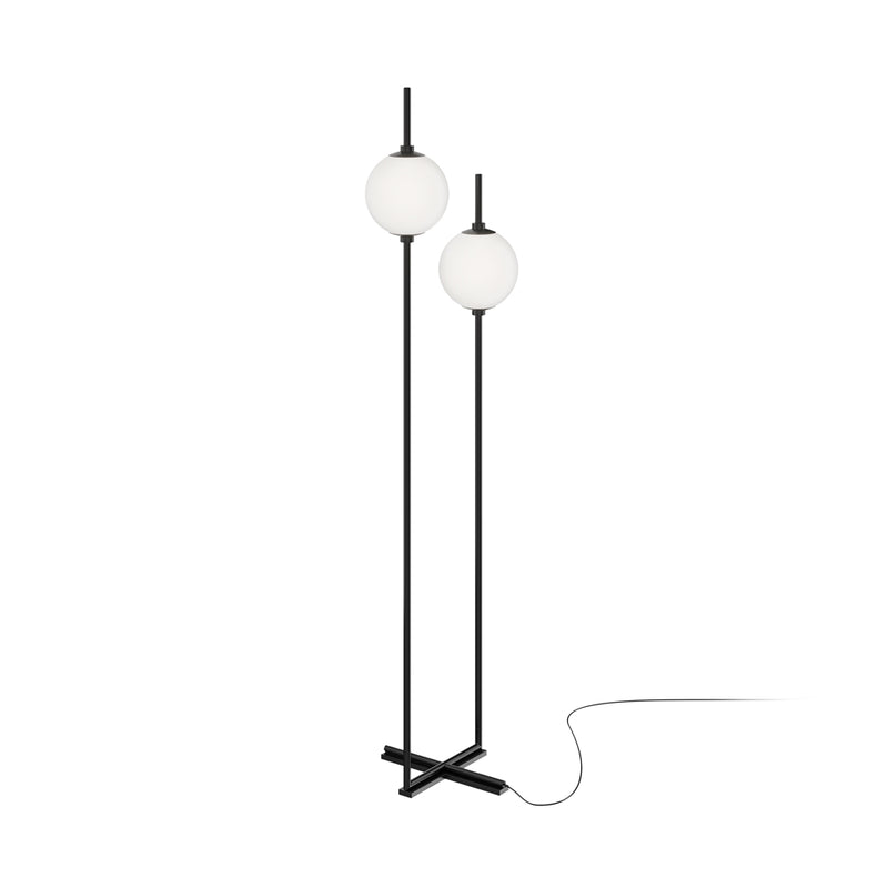 Sense golvlampa svart