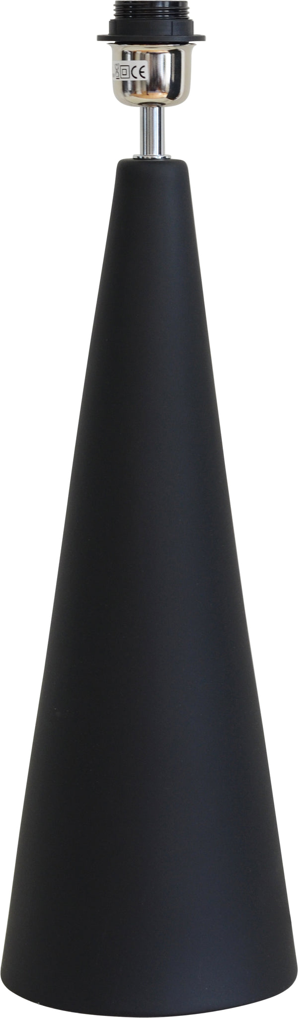 CONE LAMPFOT MATT SVART