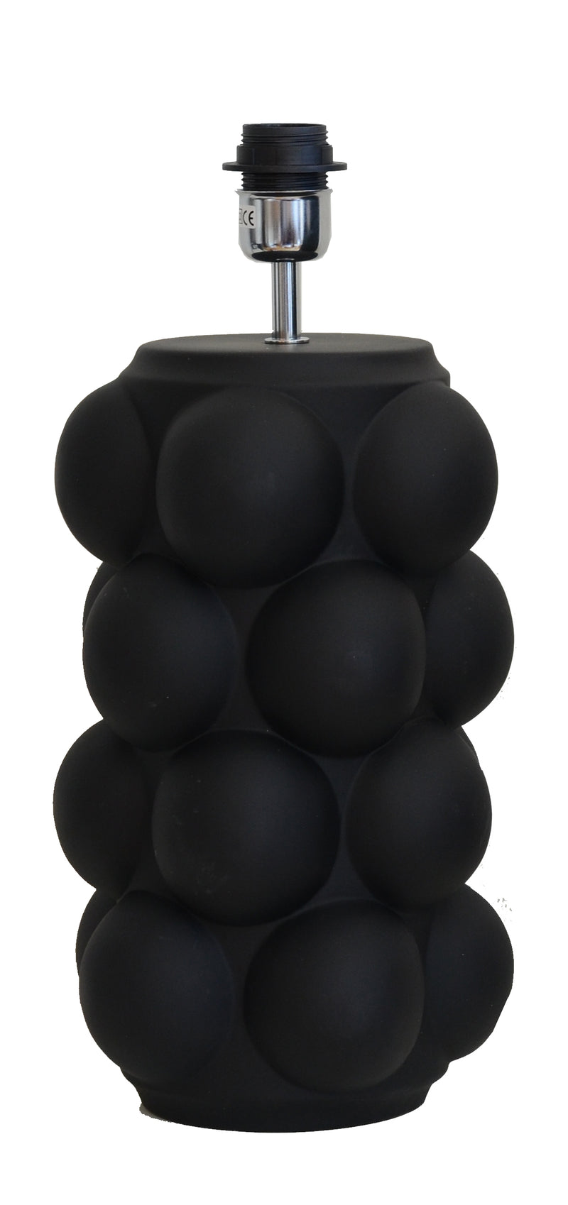 BUBBELS LAMPFOT XL BLACK MATTED