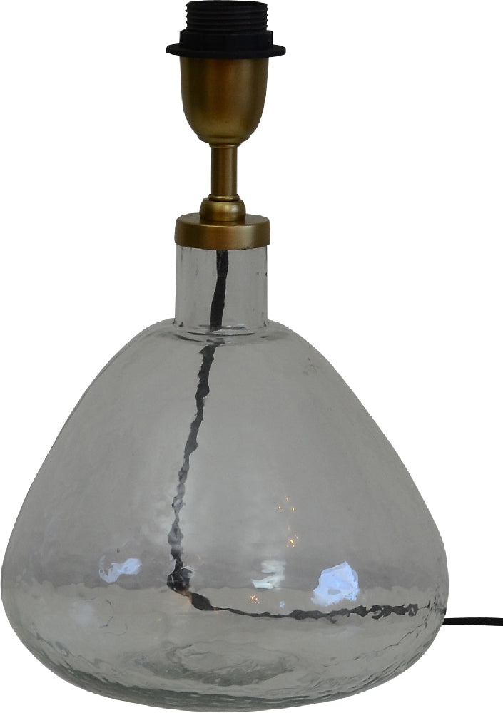 Murano bordlampe gennemsigtig