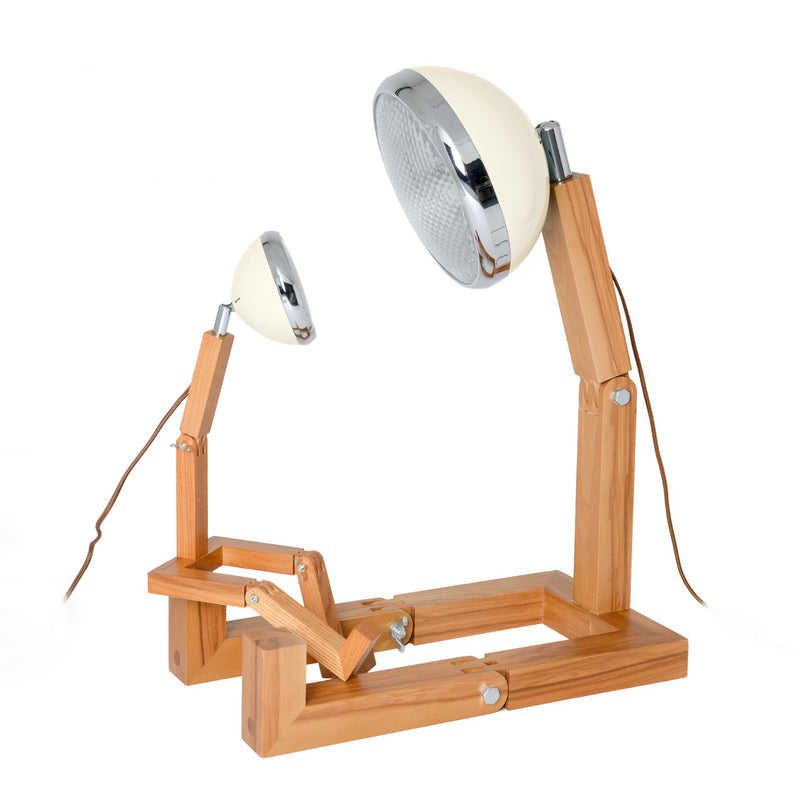 Mega Mr. Wattson LED Lamp Ash - Vintage White
