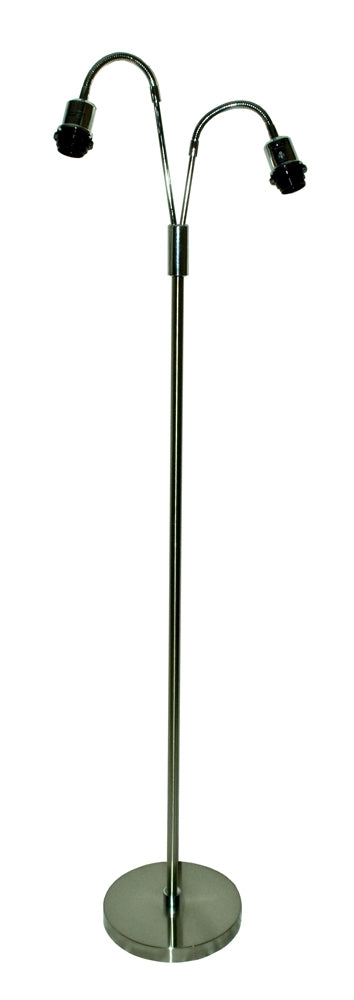 Kurtan 2 golvlampa mattad silver