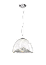 Mountain View - taklampa grey/chrome