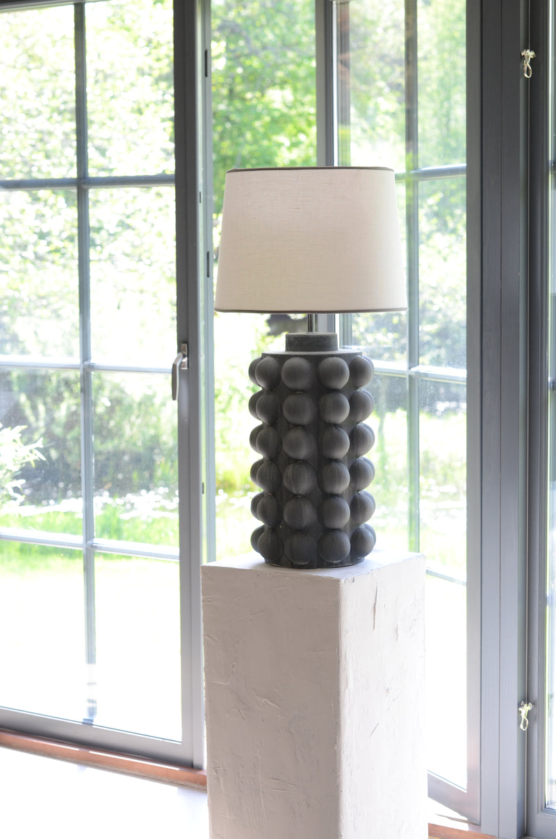 BUBBELS LAMPFOT L CONCRETE - stor