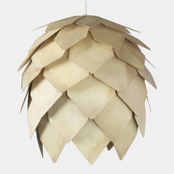 Cone Taklampa - natur stor