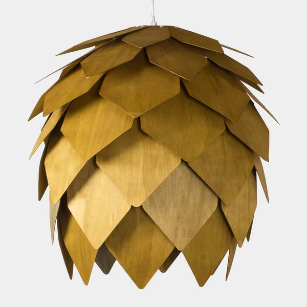 Cone Taklampa - brun stor