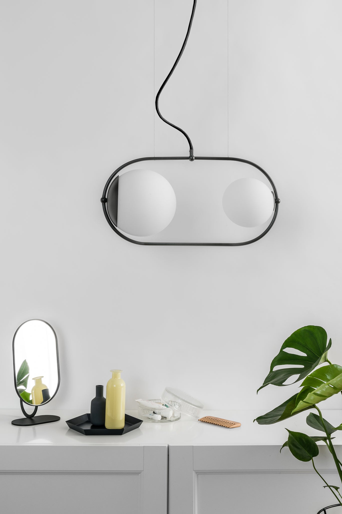 Koban A loftslampe sort
